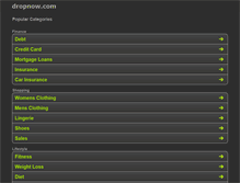 Tablet Screenshot of dropnow.com